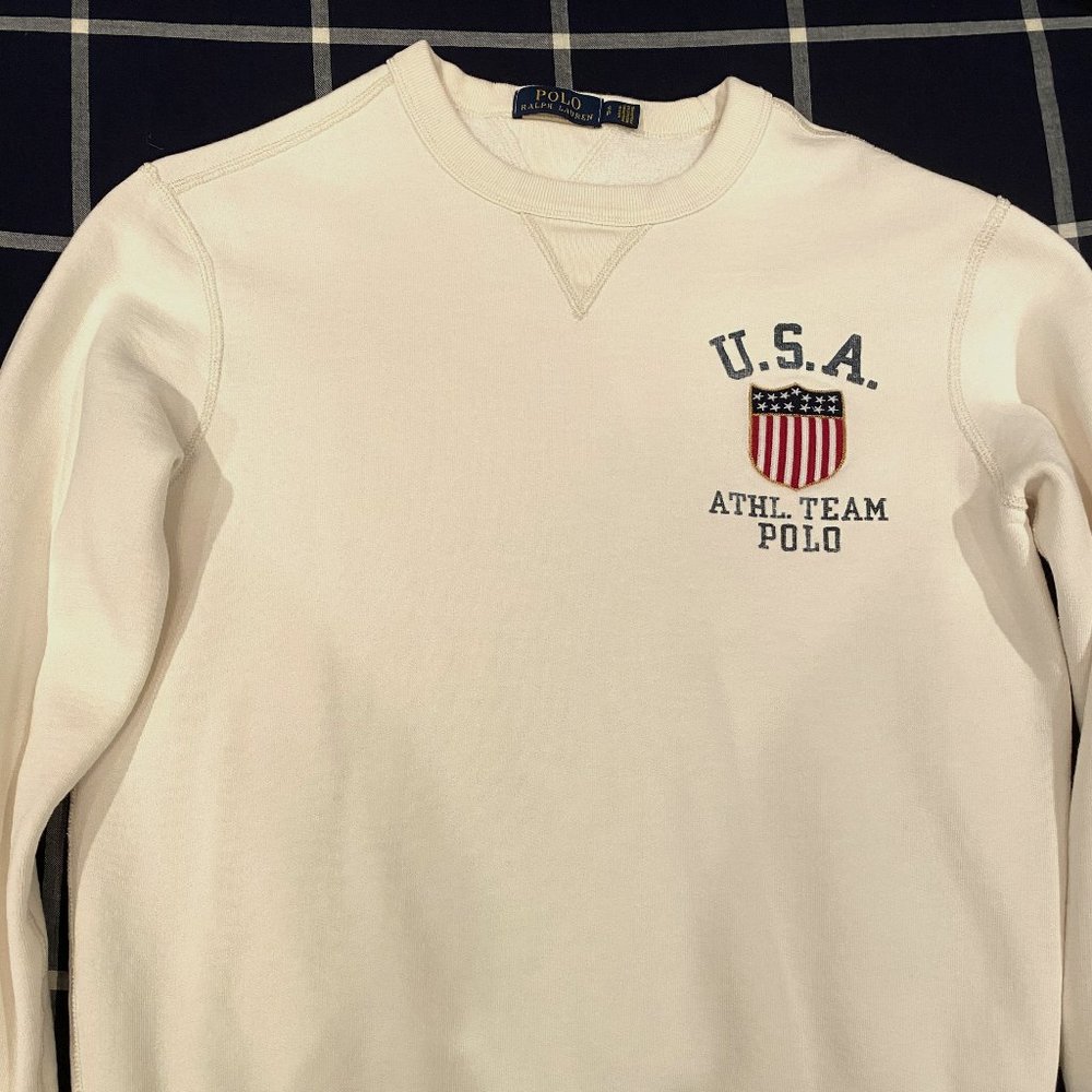 Polo Ralph Lauren Sweatshirt | Adult Small, Worn Twice, Perfect Condition